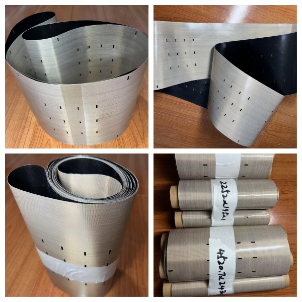 What's The Advantages of Using Laser To Punch Holes for PTFE Coated Stringer Belt